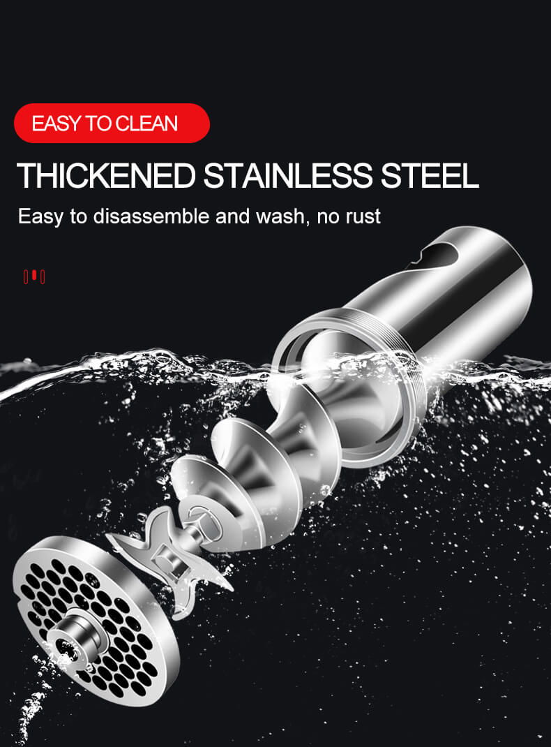 bagian penggiling daging stainless steel