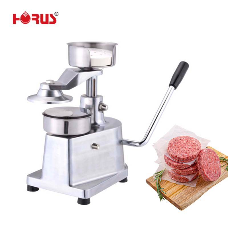 Pembuat Burger Listrik Stainless Steel HR-100