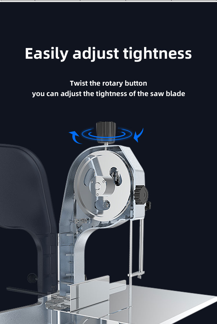 mesin gergaji potong daging dan tulang