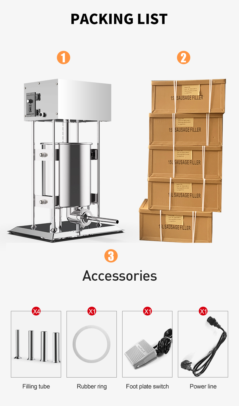 mesin pembuat sosis otomatis
