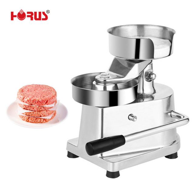 Pembuat Burger Listrik Stainless Steel HR-100